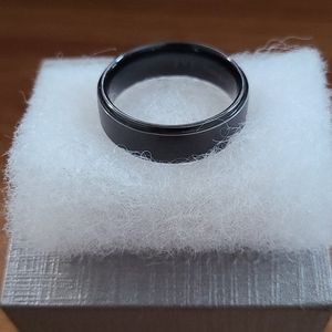 Men Tungsten Ring Size 13